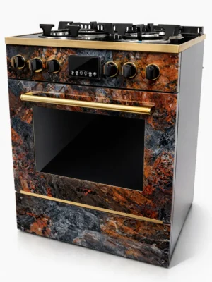 Gold Porcelain Forti Cooker