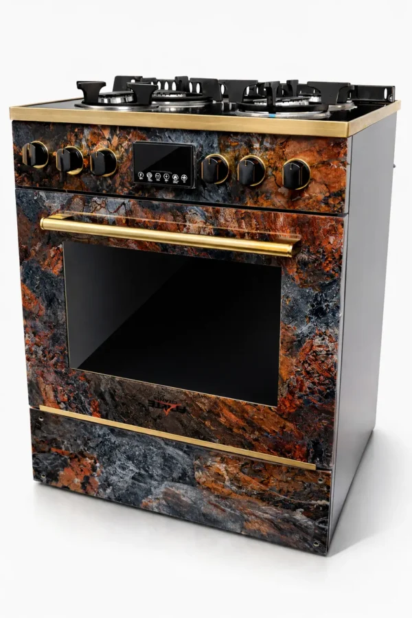 4 Gold Porcelain Forti Cooker